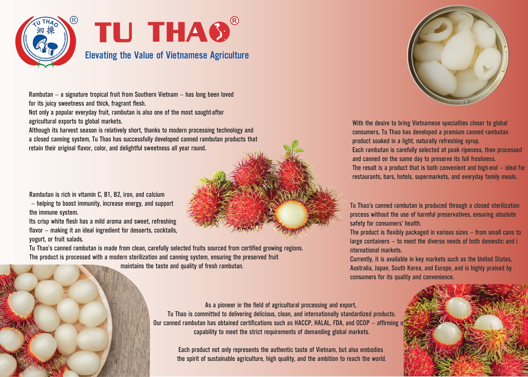 Tu Thao Canned Rambutan