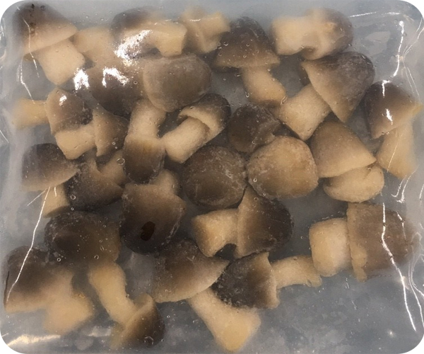 Whole straw mushroom frozen